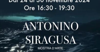 “Le Tempeste”, mostra personale di Antonino Siragusa a Messina